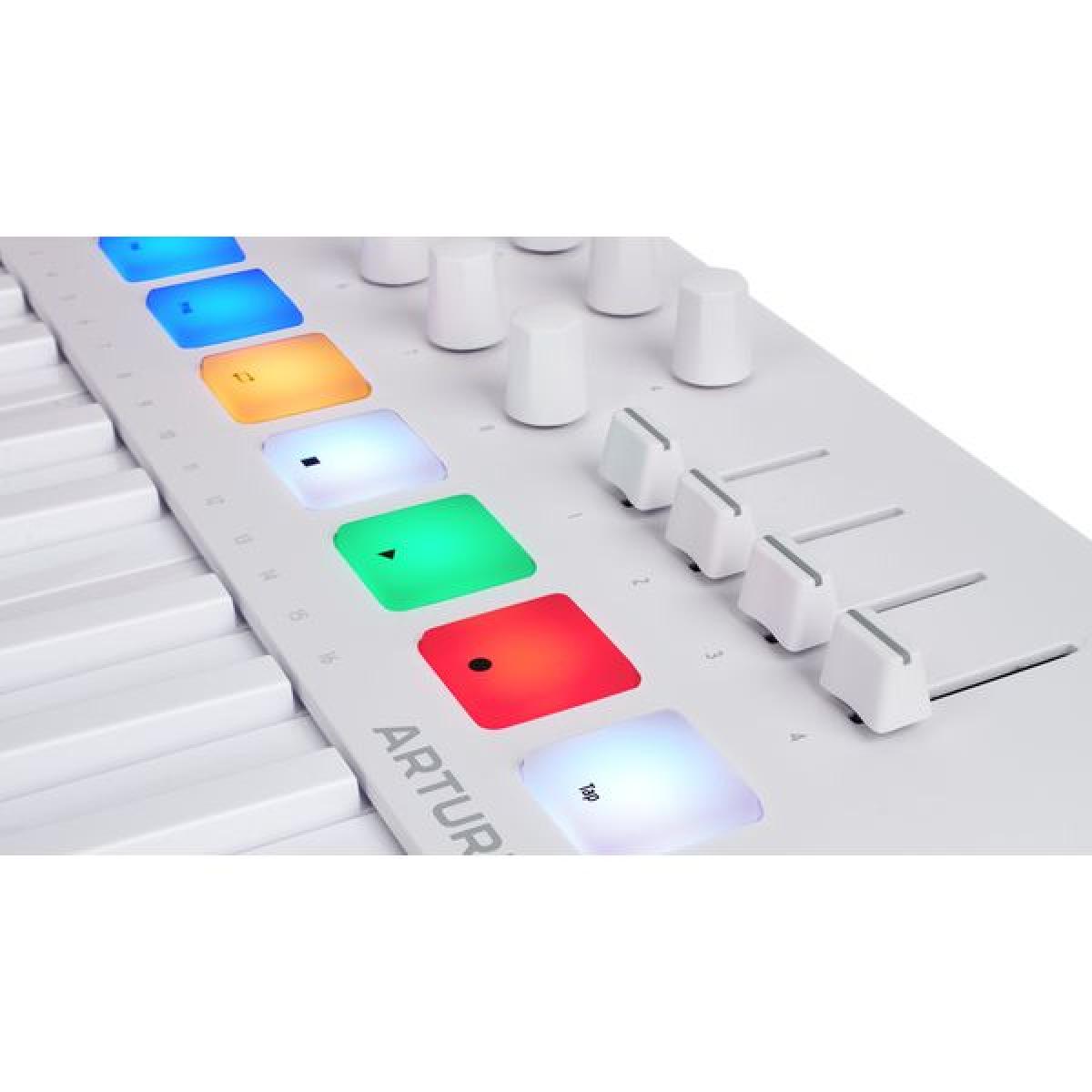Arturia MiniLab 3 Alpine White. - BimotorDJ